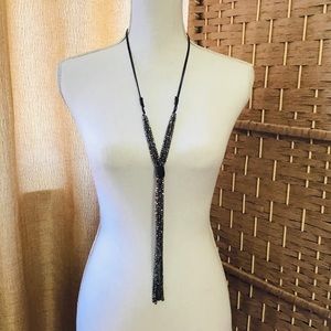 CHICOS long tassel necklace